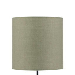 First Choice Lighting Sage Green Textured Cotton 17Cm Table Lamp Shade - thumbnail 2