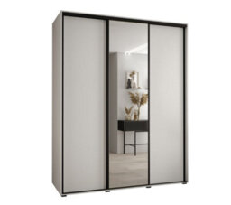 Arte Bright White Cannes Iii Sliding Door Wardrobe 190Cm - Large Capacity, Refined Organisation - thumbnail 2