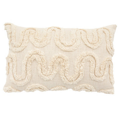 Gallery™ Sambhar Natural Textured Indoor Cushion, (L)55Cm X (W)35Cm - image 1