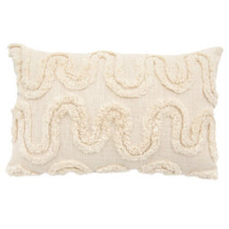 Gallery™ Sambhar Natural Textured Indoor Cushion, (L)55Cm X (W)35Cm - thumbnail 1