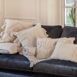 Gallery™ Sambhar Natural Textured Indoor Cushion, (L)55Cm X (W)35Cm - thumbnail 2