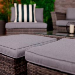 Charles Bentley St Tropez Rattan Lounge Set - Outdoor Space Saving Furniture - thumbnail 7