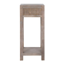 Haldon Collection Small 1 Drawer Lamp Table Compact Side Table - thumbnail 3