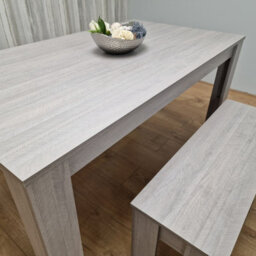 Kosy Koala Kitchen Dining Table With 2 Benches,dining Room Table Set, Dining Table And 2 Benches - thumbnail 5