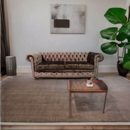 Chesterfield 4 Seater Sofa Settee Senso Chocolate Brown Velvet Fabric In Classic Style - thumbnail 2