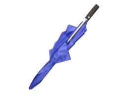 SecureFix Direct Strong Windproof Foldable Umbrella - Blue (Automatic Open Wind Resistant Brolly Sturdy) - thumbnail 4
