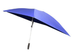 SecureFix Direct Strong Windproof Foldable Umbrella - Blue (Automatic Open Wind Resistant Brolly Sturdy) - thumbnail 2