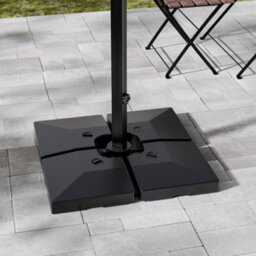 Breeins Garden Parasol Base Umbrella Stand Weather Resistant For Outdoor Furniture Umbrella, Canopy, Gazebo, Awning - thumbnail 1