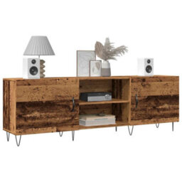 Berkfield Tv Cabinet Old Wood 150X30X50 Cm Engineered Wood - thumbnail 3