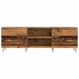 Berkfield Tv Cabinet Old Wood 150X30X50 Cm Engineered Wood - thumbnail 4