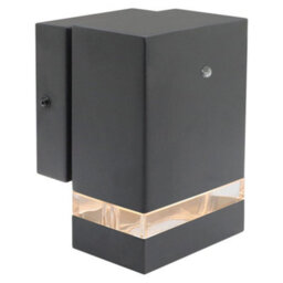 Long Life Lamps Company Downward Outdoor Dusk Till Dawn Wall Light Ip44 Anthracite Black Automatic Sensor Zlc373Dtd - thumbnail 7