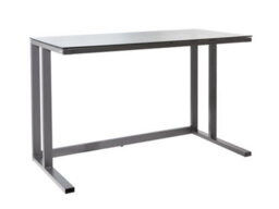 Alphason Air Desk With Top-Plate In Smoked Glass - thumbnail 2