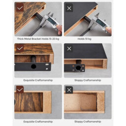 Wall Shelf, Floating Shelf, Hanging Shelf - thumbnail 5