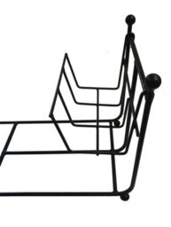 Poppy Forge Kindling Basket - Steel - W19 Cm - Powder Coated Black