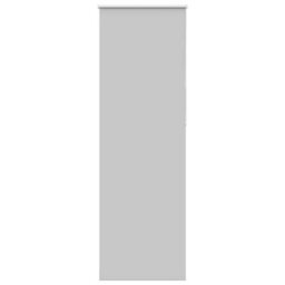 Berkfield Roller Blind Blackout Light Grey 65X230 Cm Fabric Width 60.7 Cm Polyester - thumbnail 1