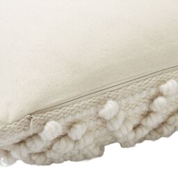 Beige Loop Chevron Woven & Jacquard Effect Indoor Cushion (L)50Cm (W)50Cm - thumbnail 4