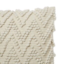 Beige Loop Chevron Woven & Jacquard Effect Indoor Cushion (L)50Cm (W)50Cm - thumbnail 3