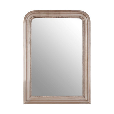 Orsina Gaia Silver Wood Wall Mirror - image 1