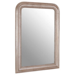 Orsina Gaia Silver Wood Wall Mirror - thumbnail 2