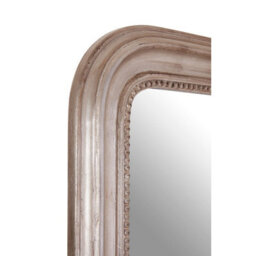Orsina Gaia Silver Wood Wall Mirror - thumbnail 3