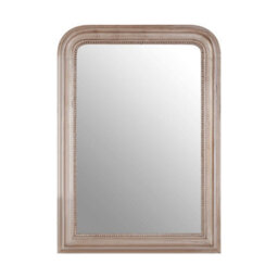 Orsina Gaia Silver Wood Wall Mirror - thumbnail 1