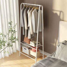 Heavy Duty Carbon Steel Clothes Rail, Freestanding Garment Rack Organizer 60X36X153Cm