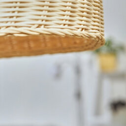 Valuelights Chianti Natural Wicker Rattan Modern Ceiling Lamp Shade (D)21Cm - thumbnail 7
