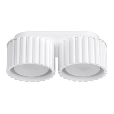 Luminosa Lighting Luminosa Aura Surface Mounted Downlight White 2X Gx53 - image 1