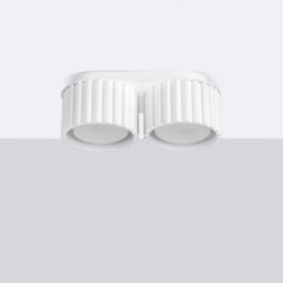 Luminosa Lighting Luminosa Aura Surface Mounted Downlight White 2X Gx53 - thumbnail 2
