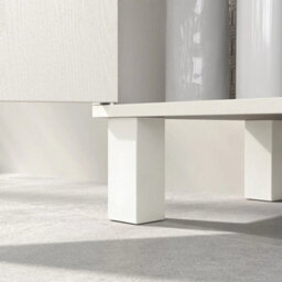 Under Sink Bathroom Cabinet With Adjustable Shelf, 60 X 30 X 63 Cm, Cream White - thumbnail 4