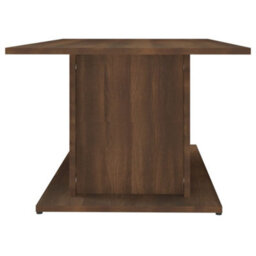 Berkfield Sturdy Coffee Table Brown Oak 102X55.5X40 Cm Engineered Wood - thumbnail 6