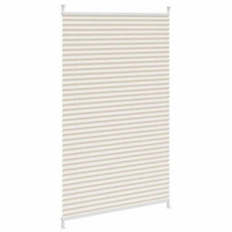 Berkfield Modern Plisse Blind 90X150Cm Cream - thumbnail 4