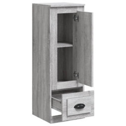 Berkfield Highboard Grey Sonoma 36X35.5X103.5 Cm Engineered Wood - thumbnail 7