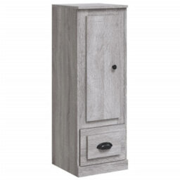 Berkfield Highboard Grey Sonoma 36X35.5X103.5 Cm Engineered Wood - thumbnail 2