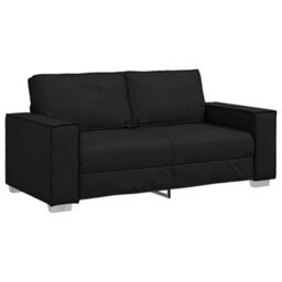 Vidaxl Sofa Chair Black 180 X 78 X 84 Cm Artificial Leather - thumbnail 2