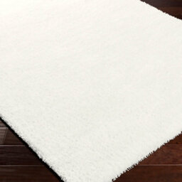 Livabliss Round Cloudy Shaggy-Solid Color Ivory Plush Soft Pile Living Bedroom Rug 120 X 120 Cm Easy Care, Non Shedding - thumbnail 6