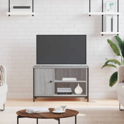 Berkfield Tv Cabinet Grey Sonoma 80X40X50 Cm Engineered Wood - thumbnail 1