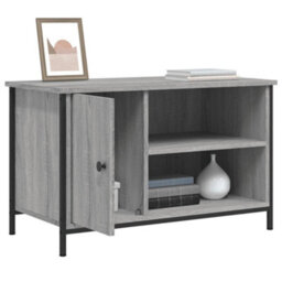 Berkfield Tv Cabinet Grey Sonoma 80X40X50 Cm Engineered Wood - thumbnail 4