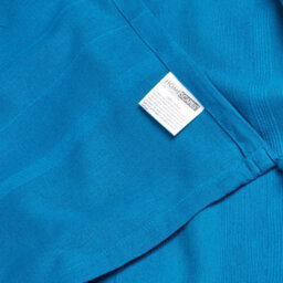 Homescapes Cotton Rajput Ribbed Teal Throw, 150 X 200 Cm - thumbnail 8