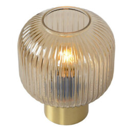 Lucide Maloto Glass Table Lamp Gold - thumbnail 6