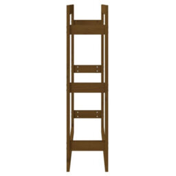 Walplus Firewood Rack Honey Brown 80X25X100 Cm Solid Wood Pine - thumbnail 6
