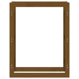 Walplus Firewood Rack Honey Brown 80X25X100 Cm Solid Wood Pine - thumbnail 5