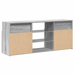 Walplus Tv Cabinet With Led Lights Grey Sonoma 120X30X50 Cm - thumbnail 9