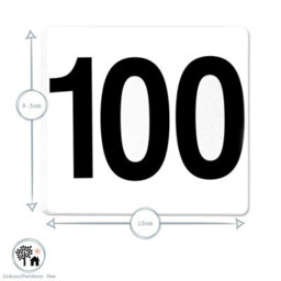 Argon Tableware 25 Table Numbers With 30Cm Holders - Place Cards & Holder Stands Set For Wedding, Restaurant, Memo & Party - thumbnail 4