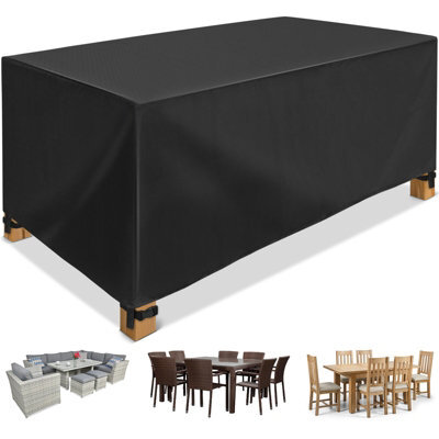 270X180X89Cm Heavy Duty Waterproof Garden Patio Furniture Cover For Rattan Table Sofa Outdoor - image 1