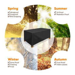 270X180X89Cm Heavy Duty Waterproof Garden Patio Furniture Cover For Rattan Table Sofa Outdoor - thumbnail 4