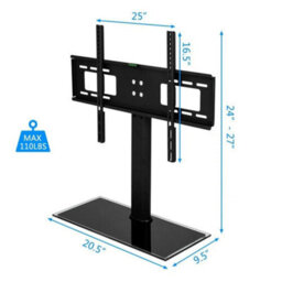 Tv Stand Bracket Desk Top Monitor Table Mount - thumbnail 2