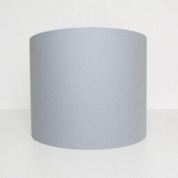 CGC Lighting Cgc Luxury Grey Cotton & Silver Round Pendant Drum Lamp Shade - thumbnail 3