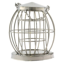 Greena Mini Caged Bird Feeders 2Pk - For Seeds & Fat Balls - thumbnail 2