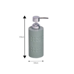 Showerdrape Maison Soft Green Shimmer Liquid Soap Dispenser - thumbnail 2